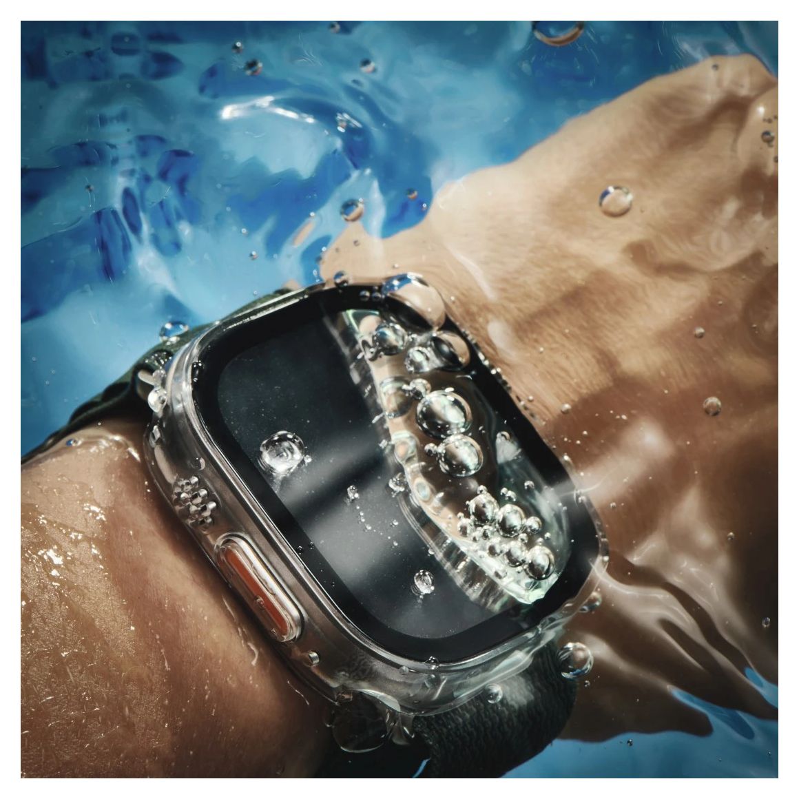210972 Essential Line 49 mm Hülle Apple Watch Ultra/Ultra 2/Ultra 3  (Transparent) 