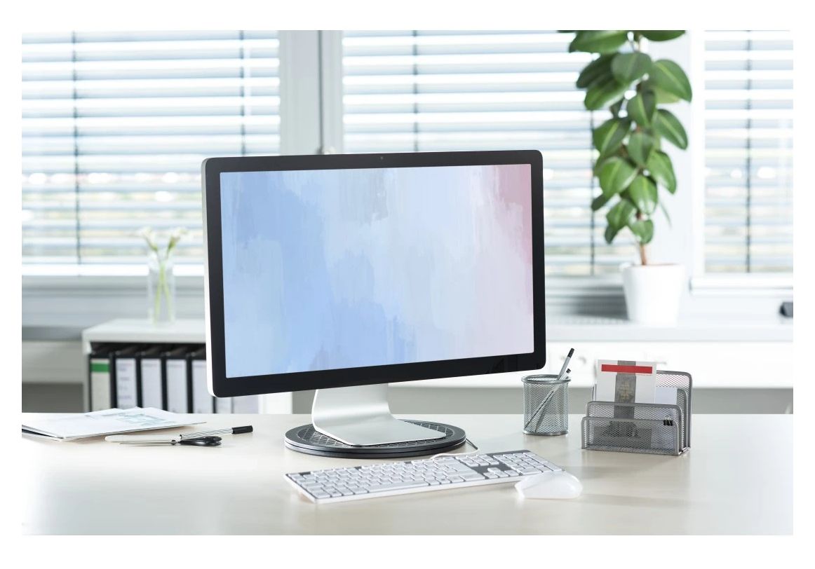 220892 Monitor-Drehteller L Tisch/Bank Halterung 80 kg 