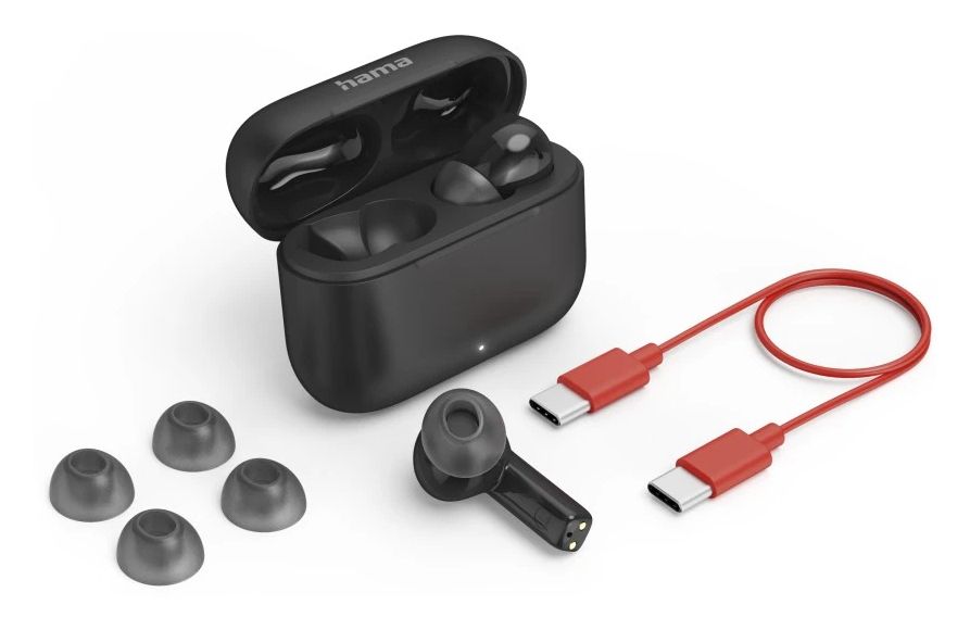 221771 Passion Clear II In-Ear Bluetooth Kopfhörer Kabellos TWS  (Schwarz) 
