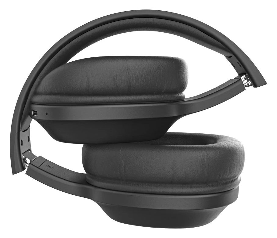 221821 Spirit Calypso X Over Ear Bluetooth Kopfhörer kabellos 60 h Laufzeit USB Typ-C  (Schwarz) 
