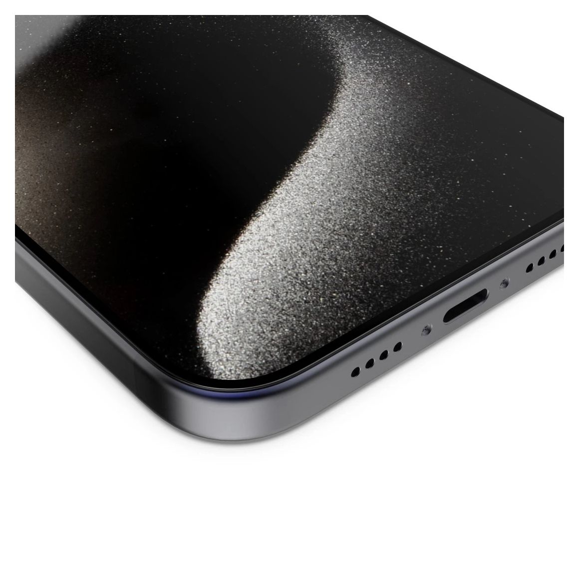 222790 Super Hybrid Klare Bildschirmschutzfolie Kunststoff 9H für  Apple iPhone 16 Pro Schlagfest, Kratzresistent, Splitterfrei, Schockresistent 