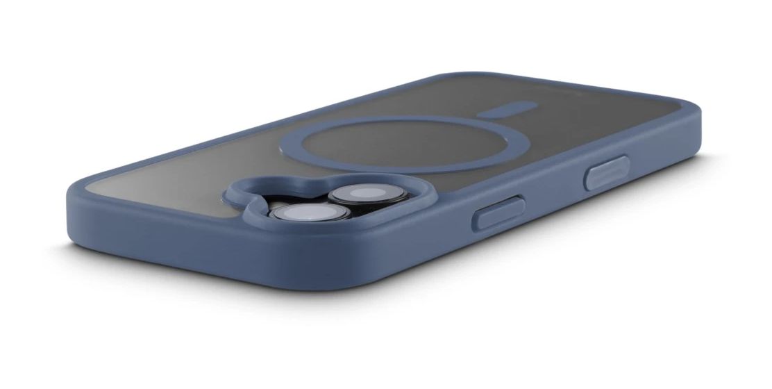 232382 Frame Protect Cover für Apple iPhone 17  (Blau, Transparent) 