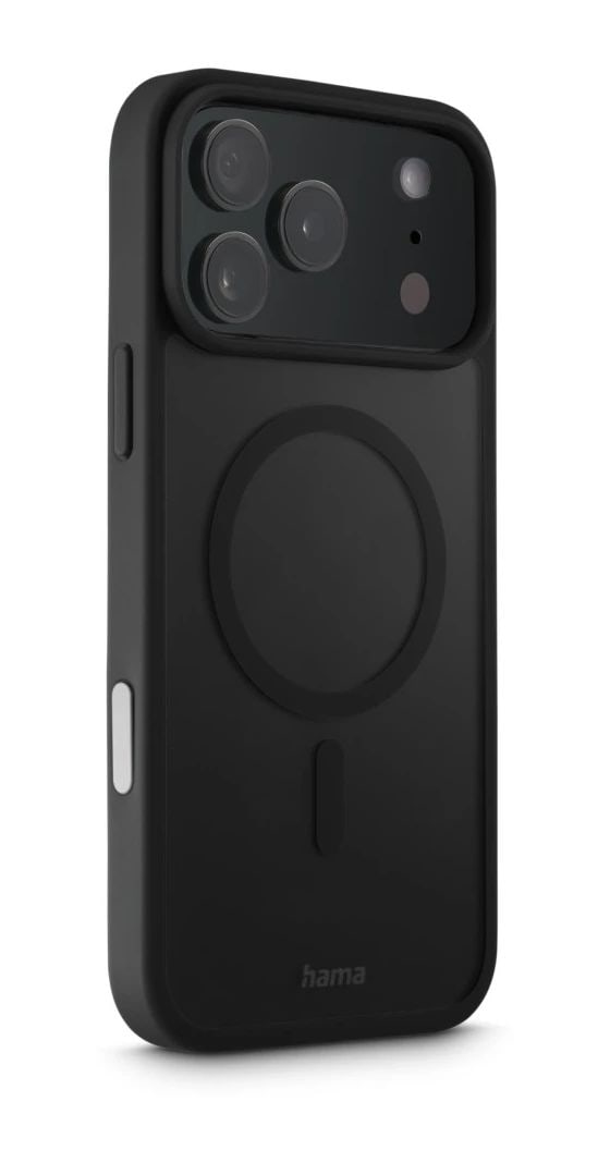 232418 Frame Protect Cover für Apple iPhone 17 Pro Max (Schwarz, Transparent) 