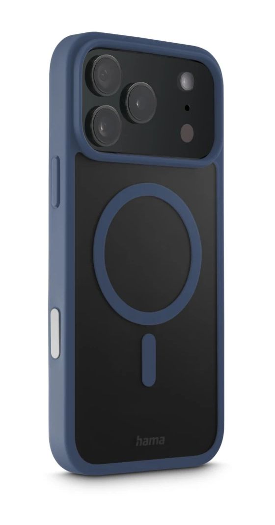 232419 Frame Protect Cover für Apple iPhone 17 Pro Max  (Blau, Transparent) 