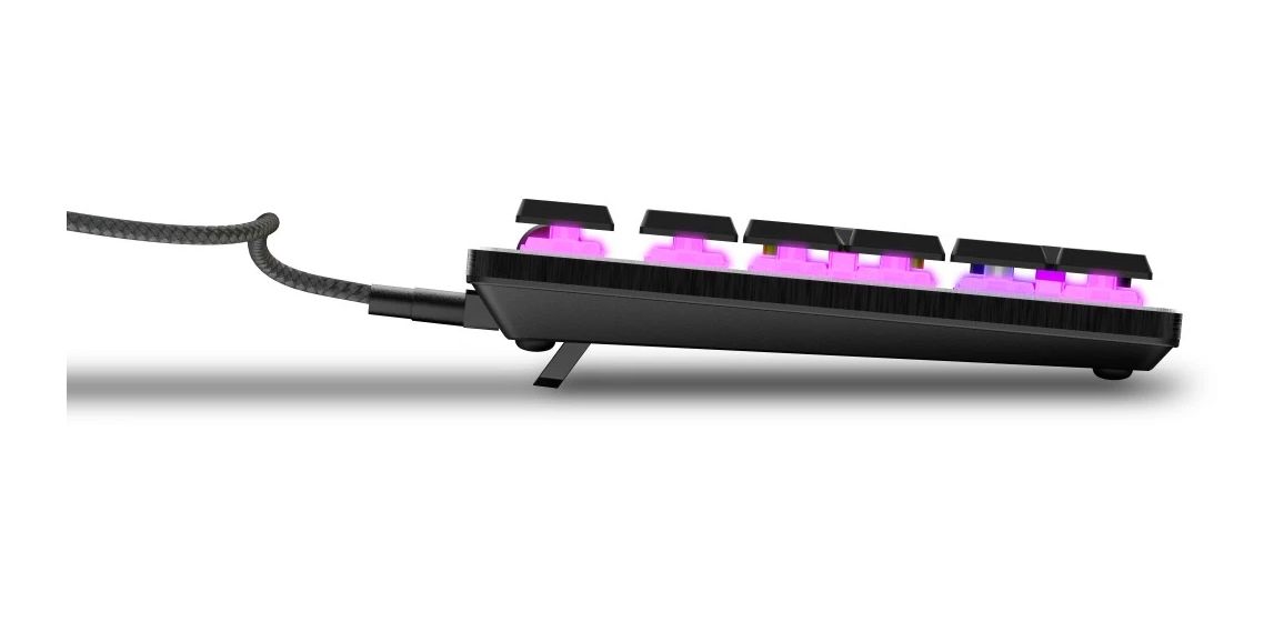 uRage Exodus 910 Low Profile RGB-LED Gaming Tastatur USB  (Schwarz) 