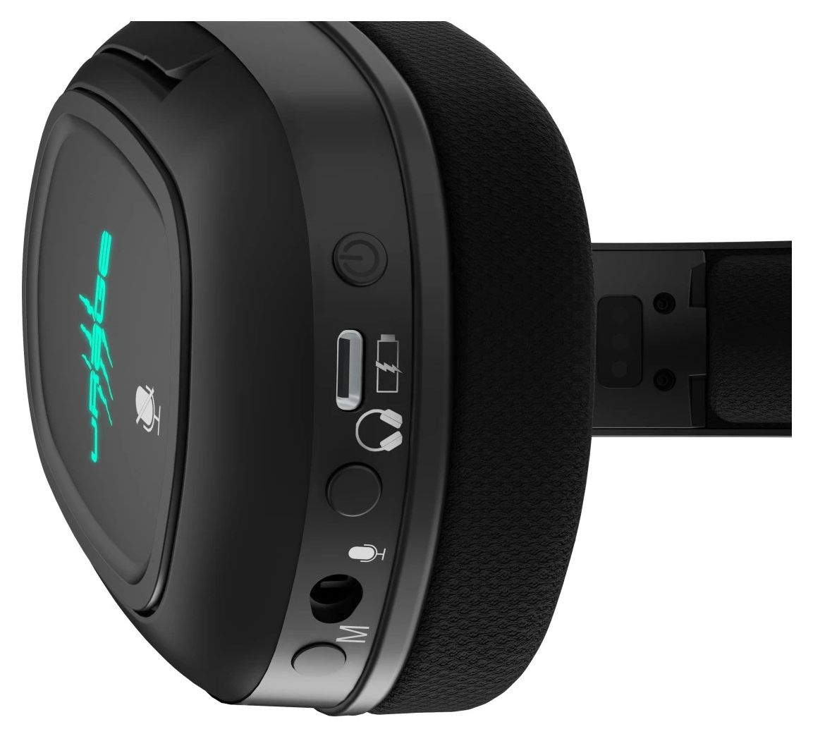 uRage SoundZ 920 Over Ear Bluetooth Kopfhörer kabelgebunden&kabellos USB Typ-C  (Schwarz) 
