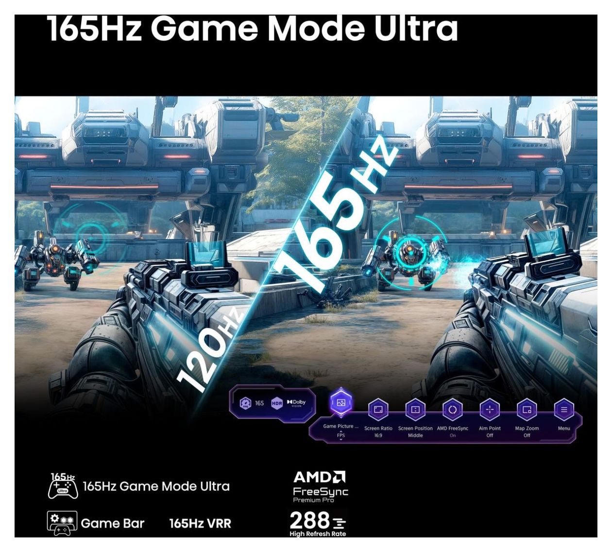 100U7Q Pro LED 2,54 m (100 Zoll) Fernseher 4K Ultra HD VESA 800 x 400 mm 