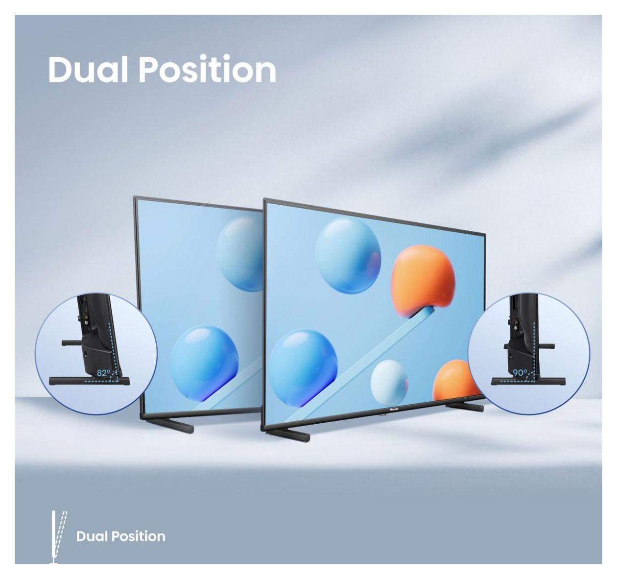 32A5Q QLED 81,3 cm (32 Zoll) Fernseher Full HD VESA 100 x 200 mm 
