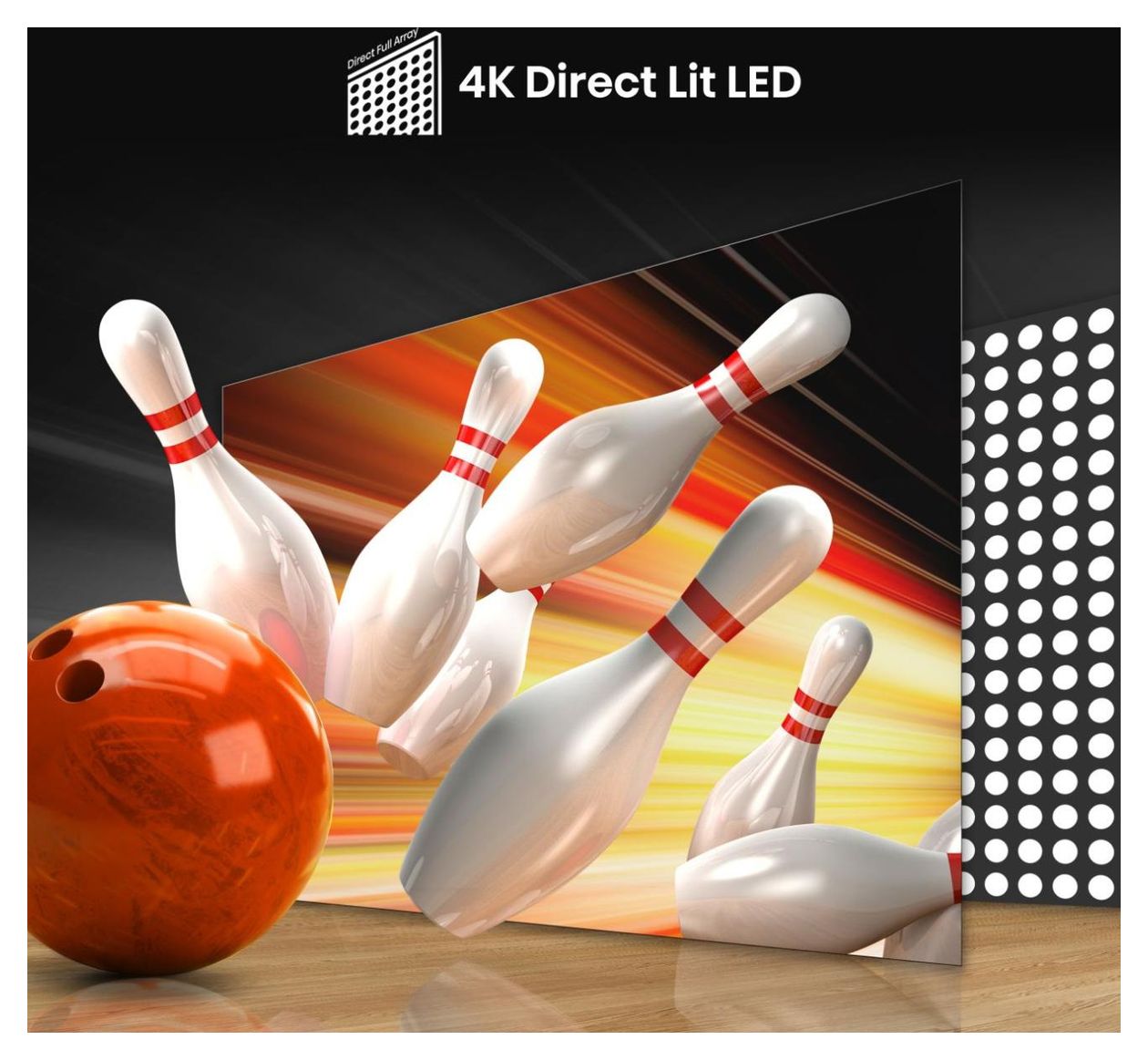 43A6N LED 109,2 cm (43 Zoll) Fernseher 4K Ultra HD VESA 200 x 300 mm 