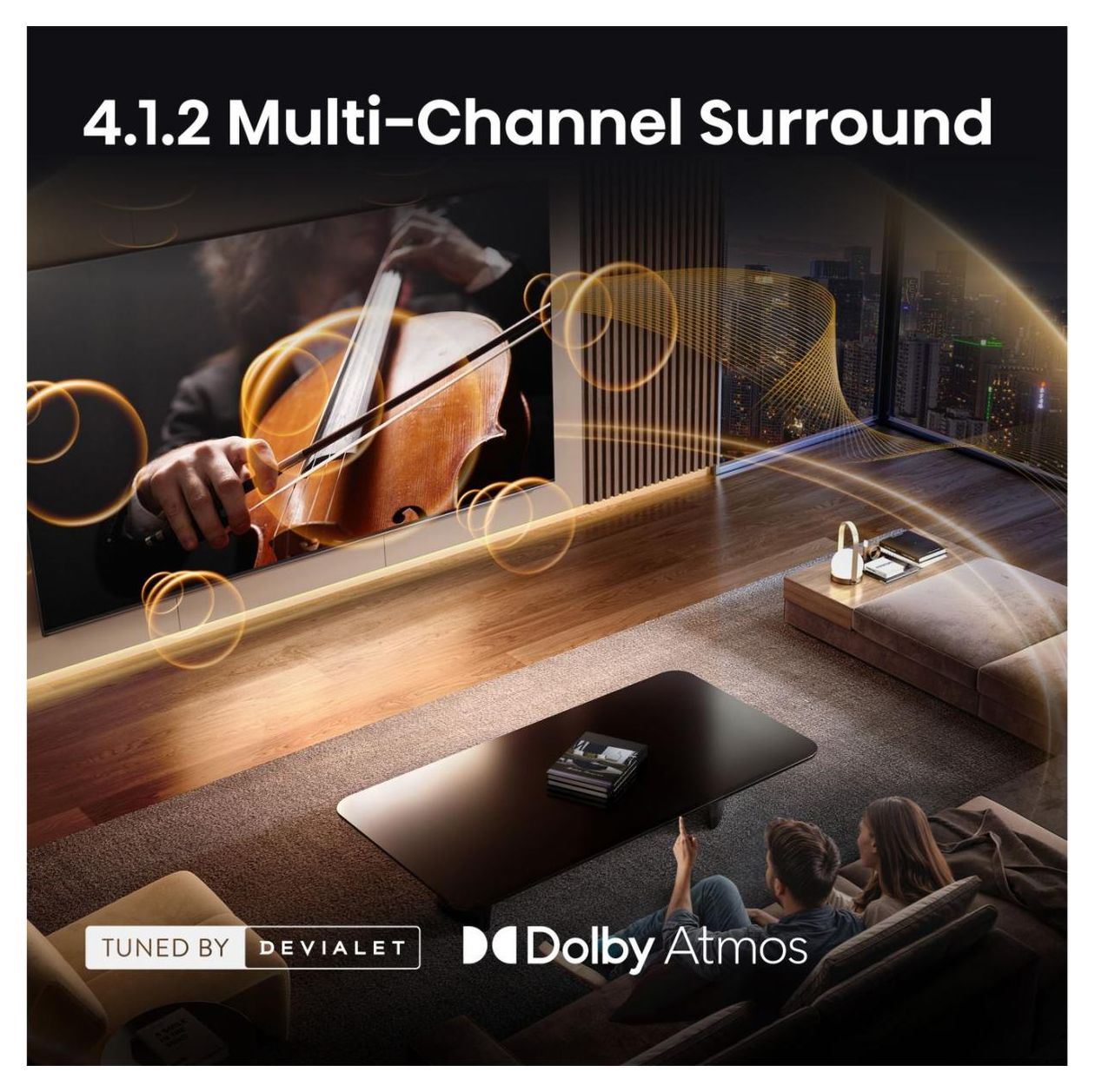 85UR9DS MiniLed 2,16 m (85 Zoll) Fernseher 4K Ultra HD VESA 600 x 400 mm  (Schwarz, Grau) 