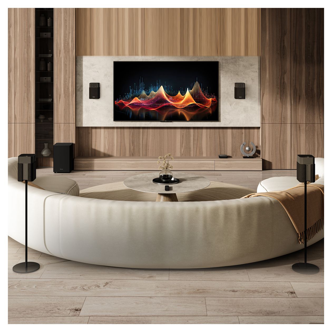 HT Saturn Soundbar 720 W 4.1.2 Kanäle  (Schwarz) 