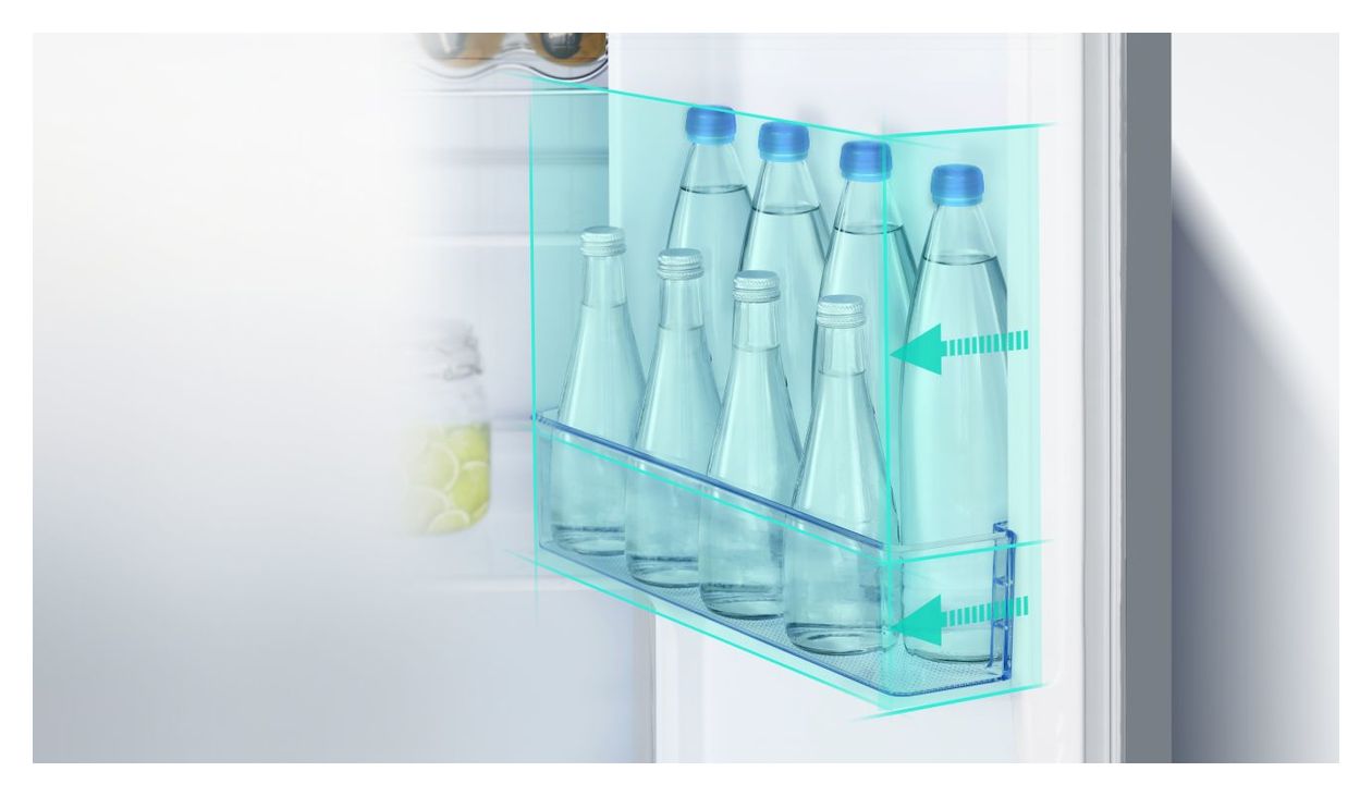 RS694N4TIE Side-by-Side Kühl-/ Gefrierkombination 371 l / 191 l 323 kWh NoFrost 1786 mm x 910 mm  (Edelstahl) 