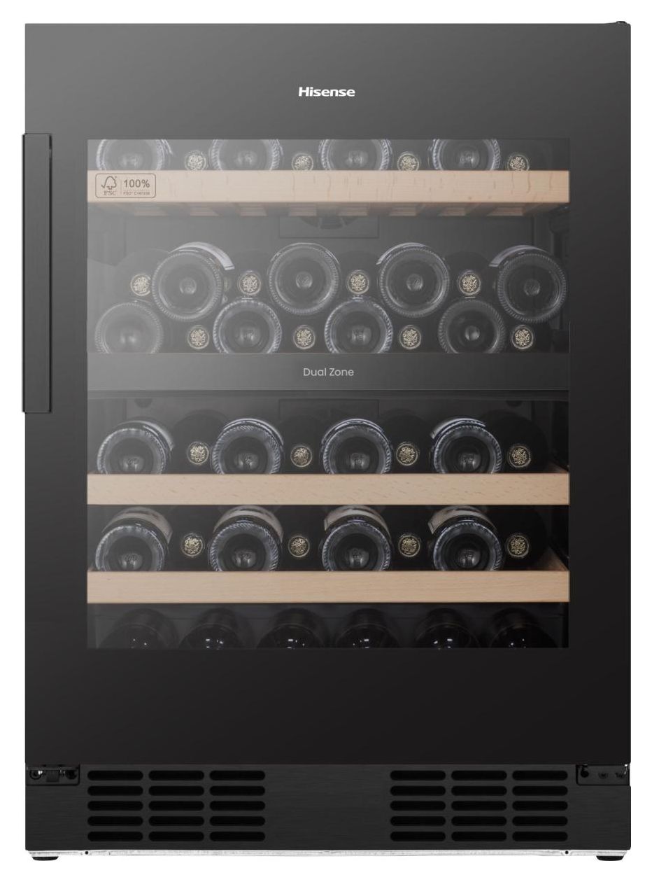 RW3N122GSLF Weinkühler Freistehend EEK: F 1 Zonen 46 Flasche(n) 