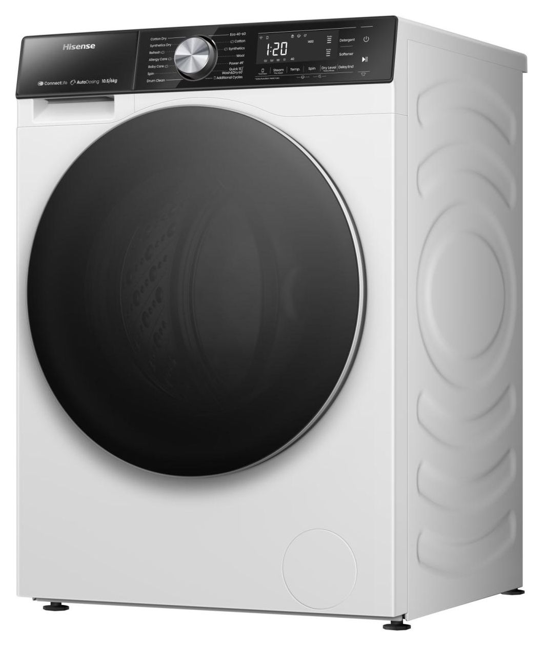 WD5S1045BW 10,5 kg 6 kg Kondensations Waschtrockner 1400 U/min 