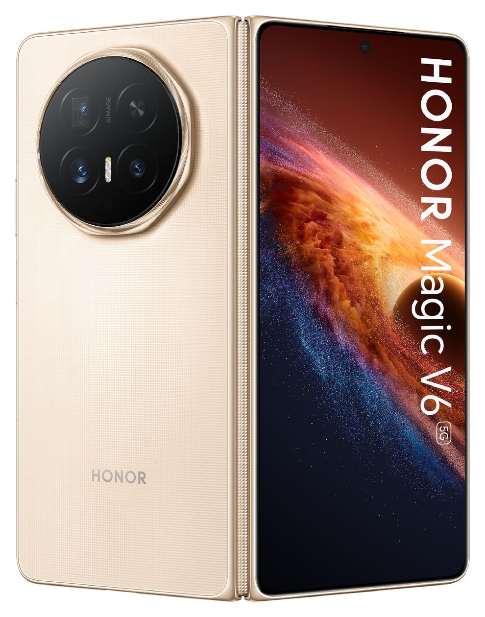 Magic V6 512 GB Smartphone 16,6 cm (6.5 Zoll) 50 MP Dreifach Kamera WiFi 6E  (Gold) 