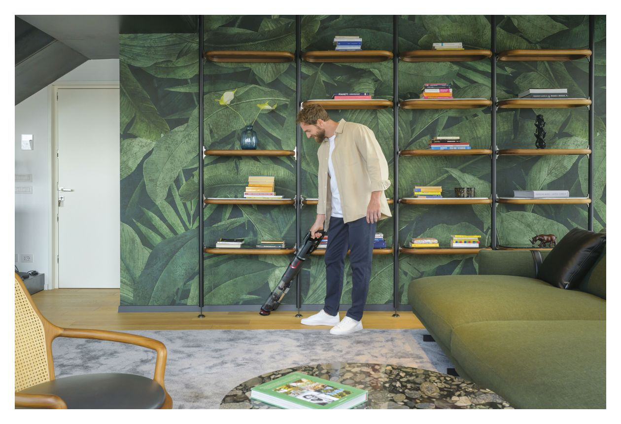 HFX10H011 Handstaubsauger Beutellos bis 30 min Laufzeit 21,6 V EPA  (Titan) 