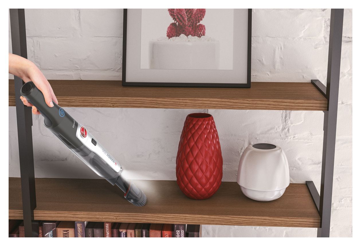 HH710T011 Handstaubsauger Beutellos bis 10 min Laufzeit 11,1 V EPA  (Titan) 