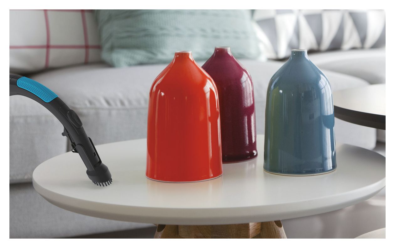 HP710PAR Bodenstaubsauger Beutellos 850 W HEPA  (Schwarz) 