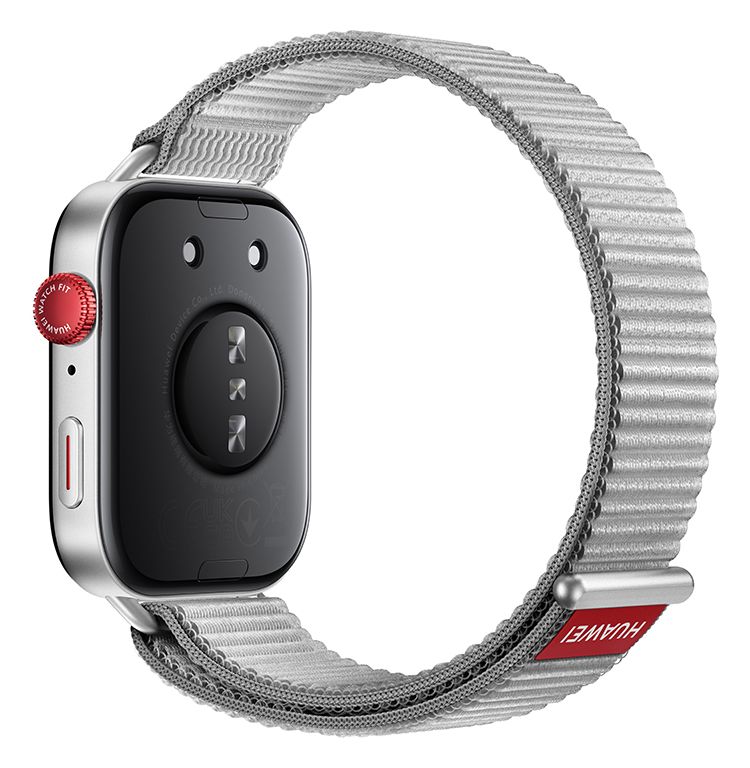 Watch Fit 3 Digital 43.2 mm  Smartwatch Rechteckig 240 h 347 ppi  (Silber) 