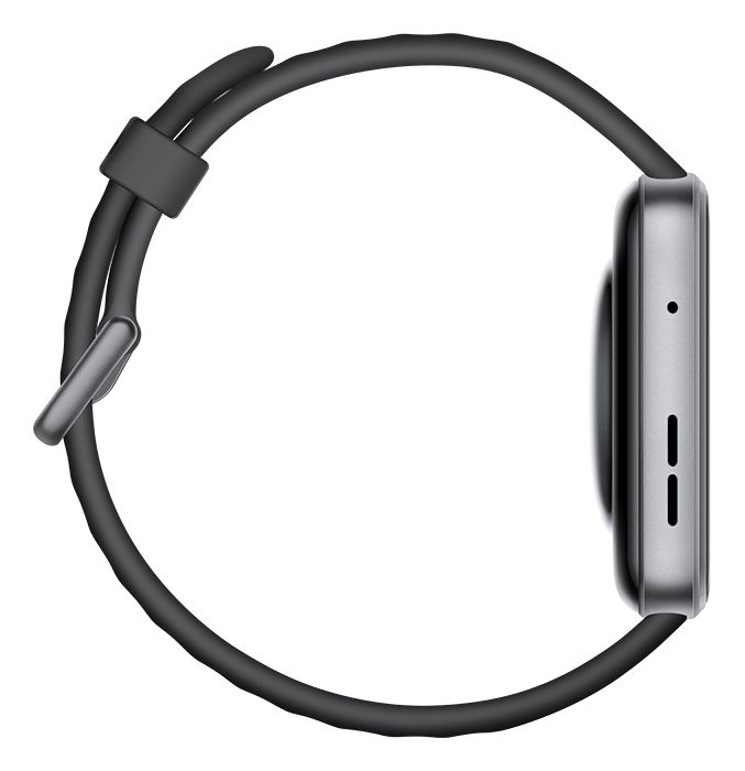 Watch Fit 4 Digital 38 mm Smartwatch Rechteckig 168 h 337 ppi  (Schwarz) 