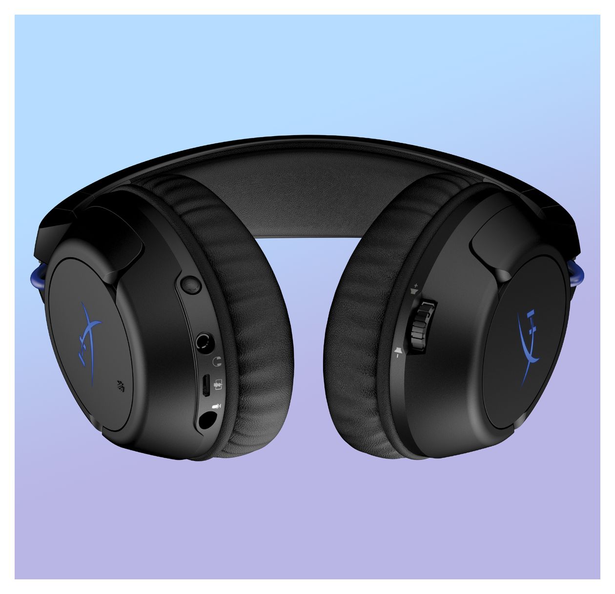 Cloud Flight Over-Ear Gaming Kopfhörer kabelgebunden/kabellos  (Schwarz) 