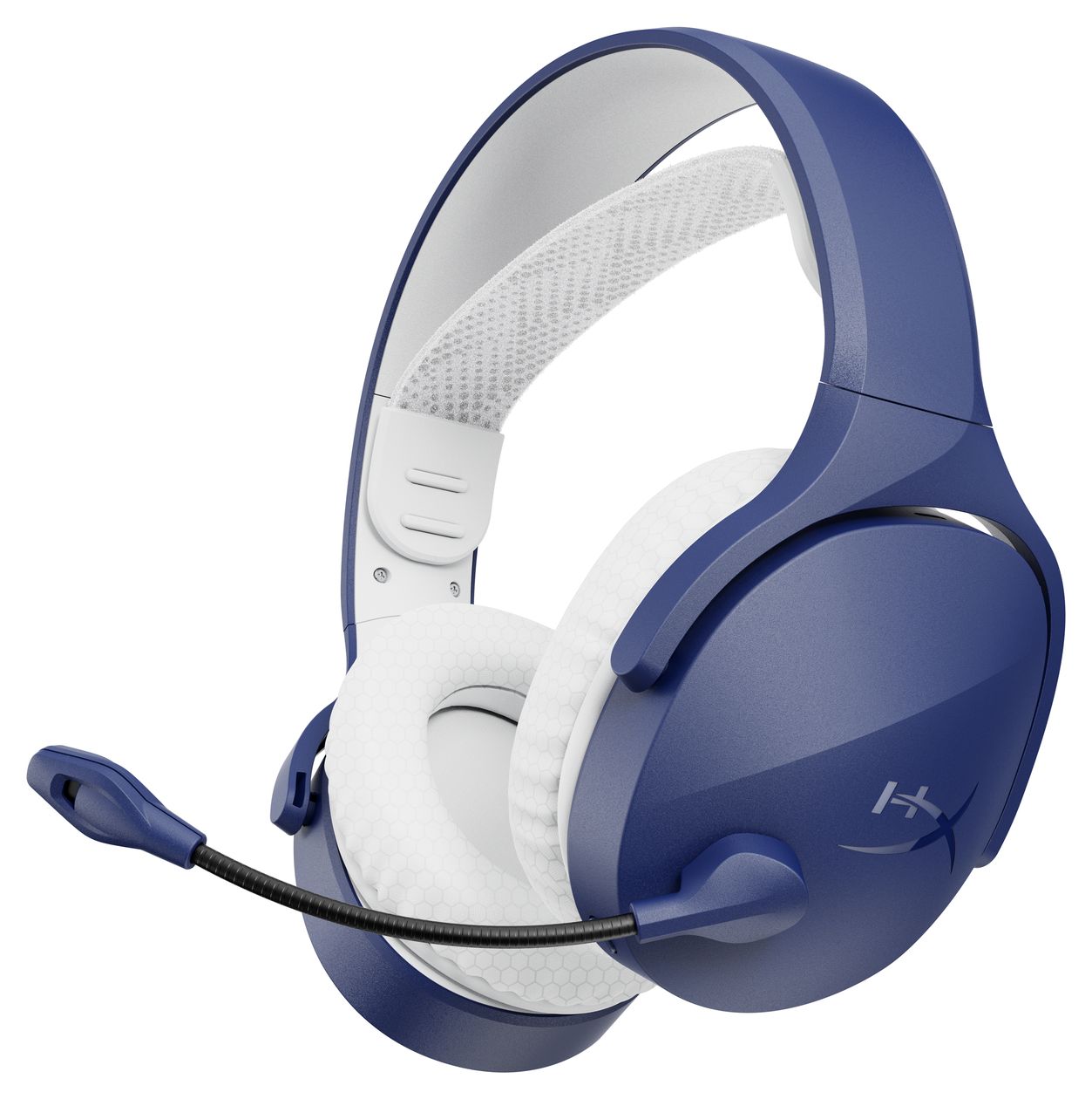 Cloud Jet Wireless Gaming-Headset Over Ear Bluetooth Kopfhörer kabellos USB Typ-A  (Blau) 