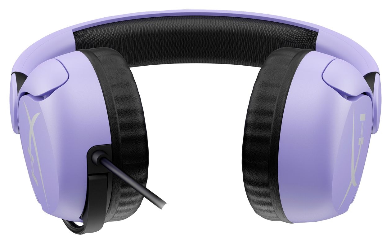 Cloud Mini Gaming Ohraufliegender Kopfhörer Kabelgebunden  (Schwarz, Lavendel) 