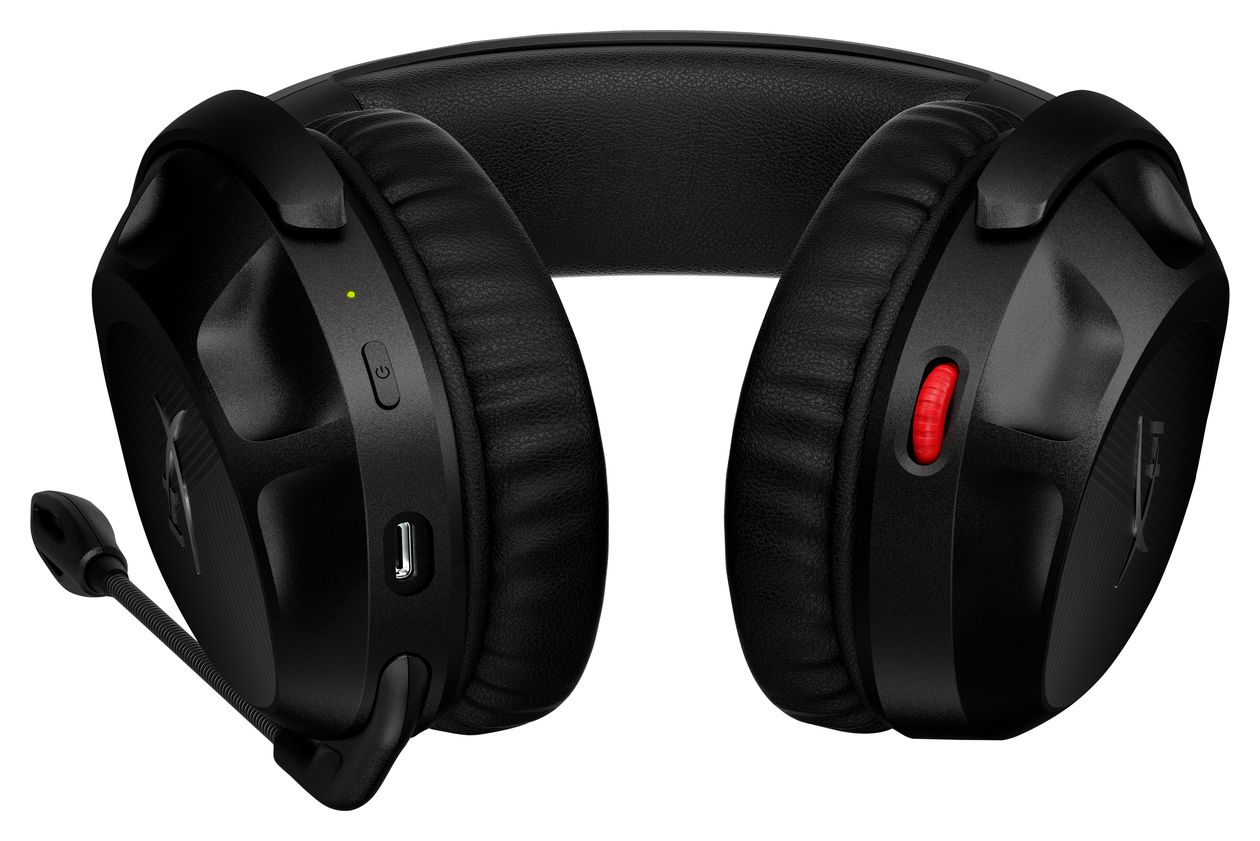 Cloud Stinger 2 Wireless Gaming Over Ear Kopfhörer kabellos  (Schwarz) 