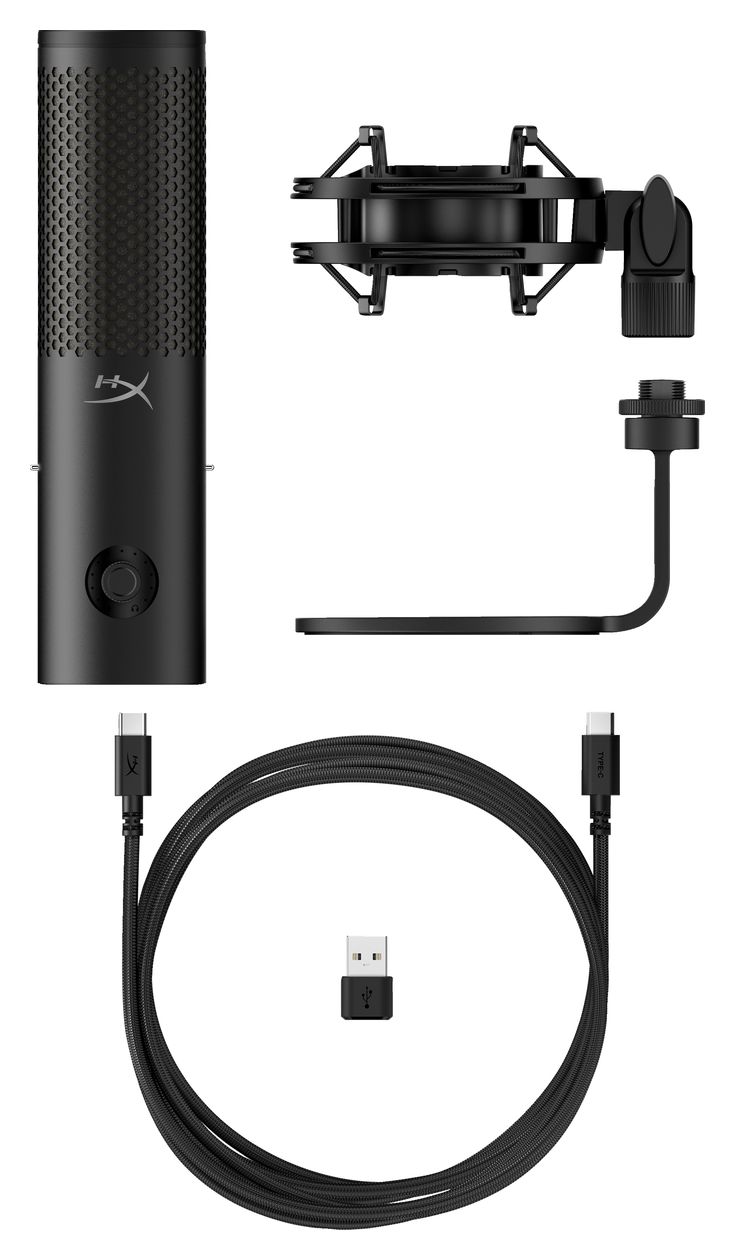 HyperX QuadCast 2 S - USB Microphone (Black) 