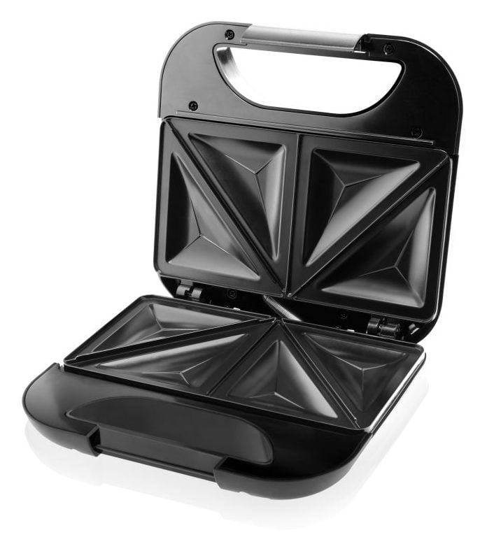 SM615 Sandwichmaker 750 W für 2 Sandwiches  (Schwarz, Silber) 