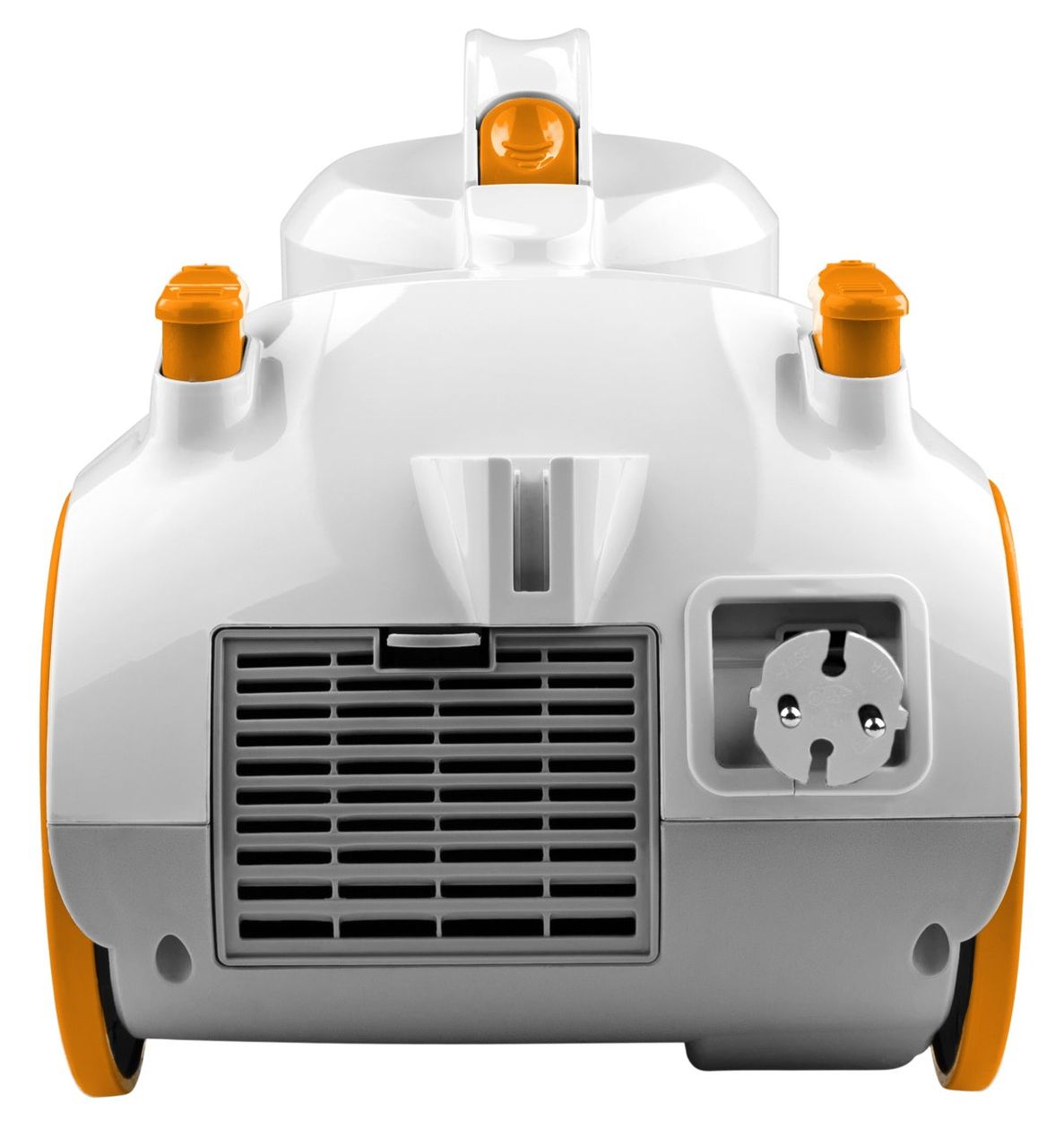 VC009 Bodenstaubsauger Beutellos 700 W HEPA  (Weiß, Orange) 