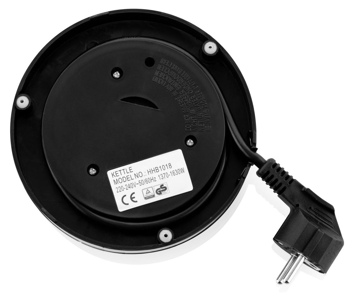 VK118 1,0 l Wasserkocher 1630 W  (Edelstahl) 