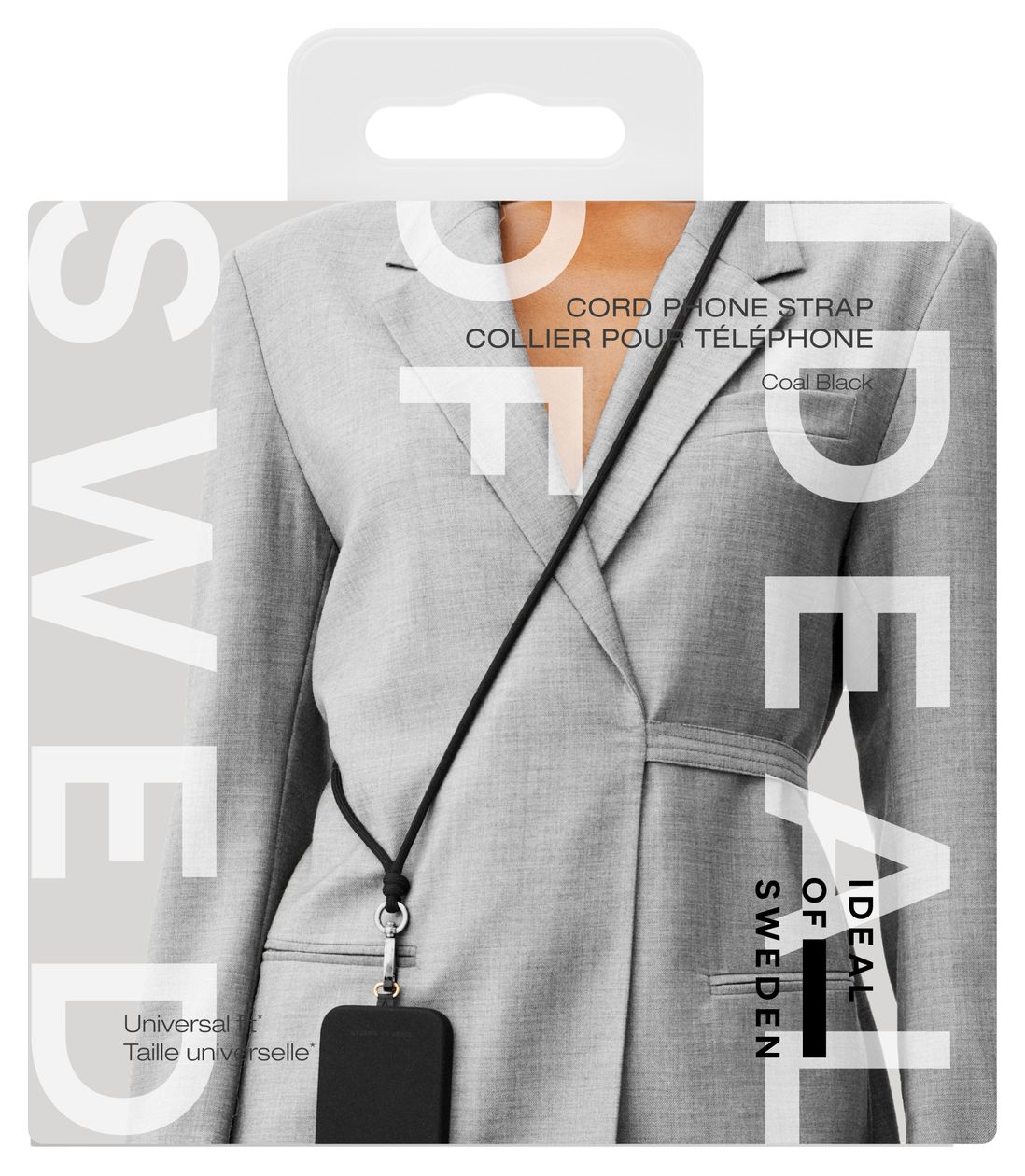 IDCDSSI23-407 Umhängegurt Universal  (Schwarz) 