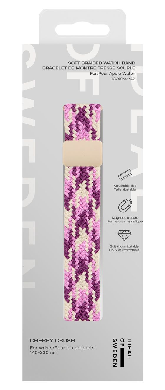 IDNWB-3842-605 Armband 20 mm Apple Watch 38/40/41/42 (Series10)  (Pink) 