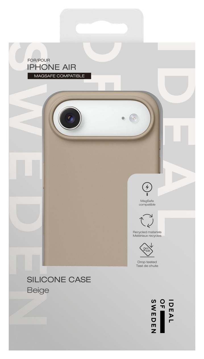 Silicone Case MagSafe Cover für Apple iPhone 17 Air (Perfect Beige) 
