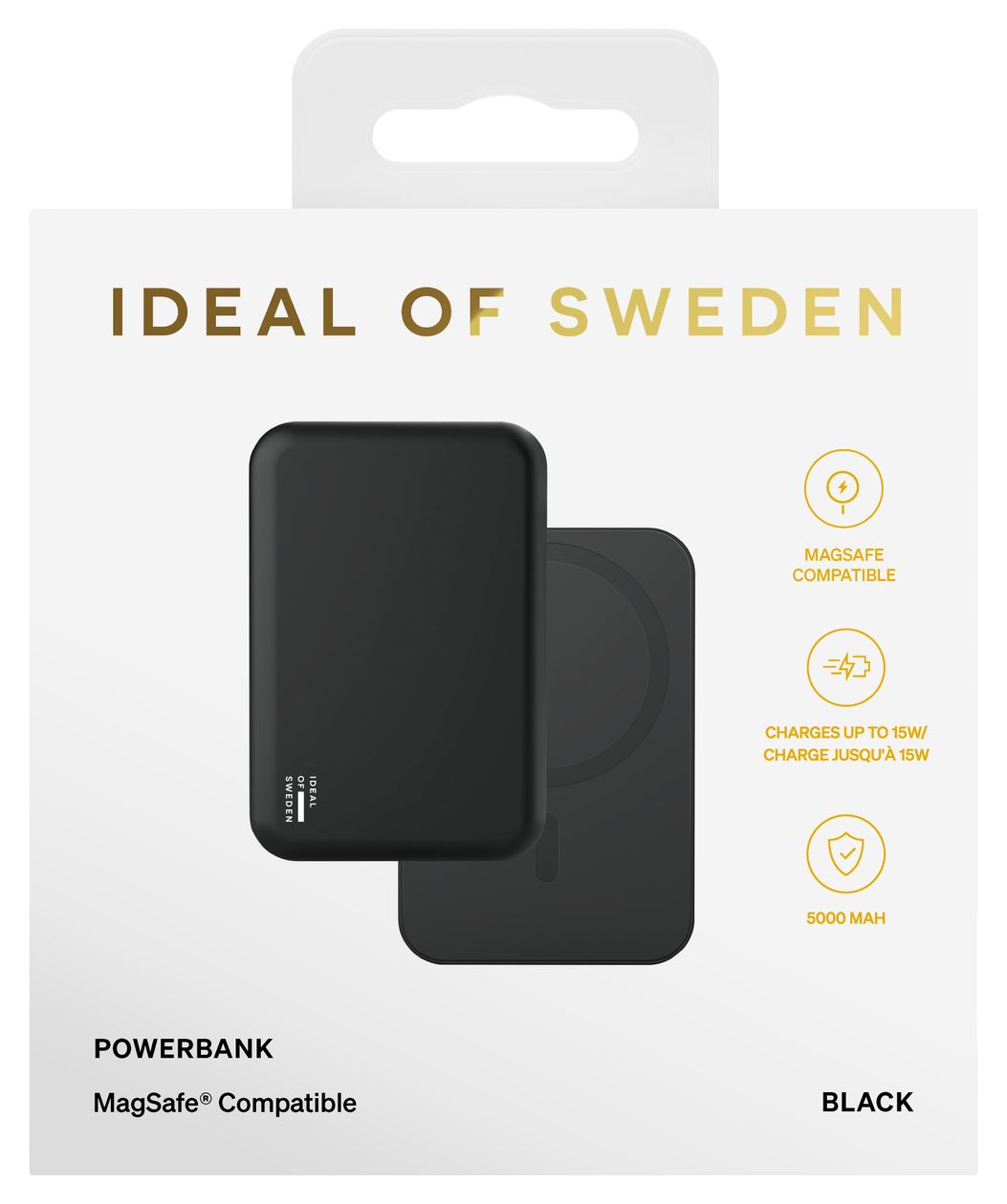 IDPBMS-01 Powerbank  (Schwarz) 