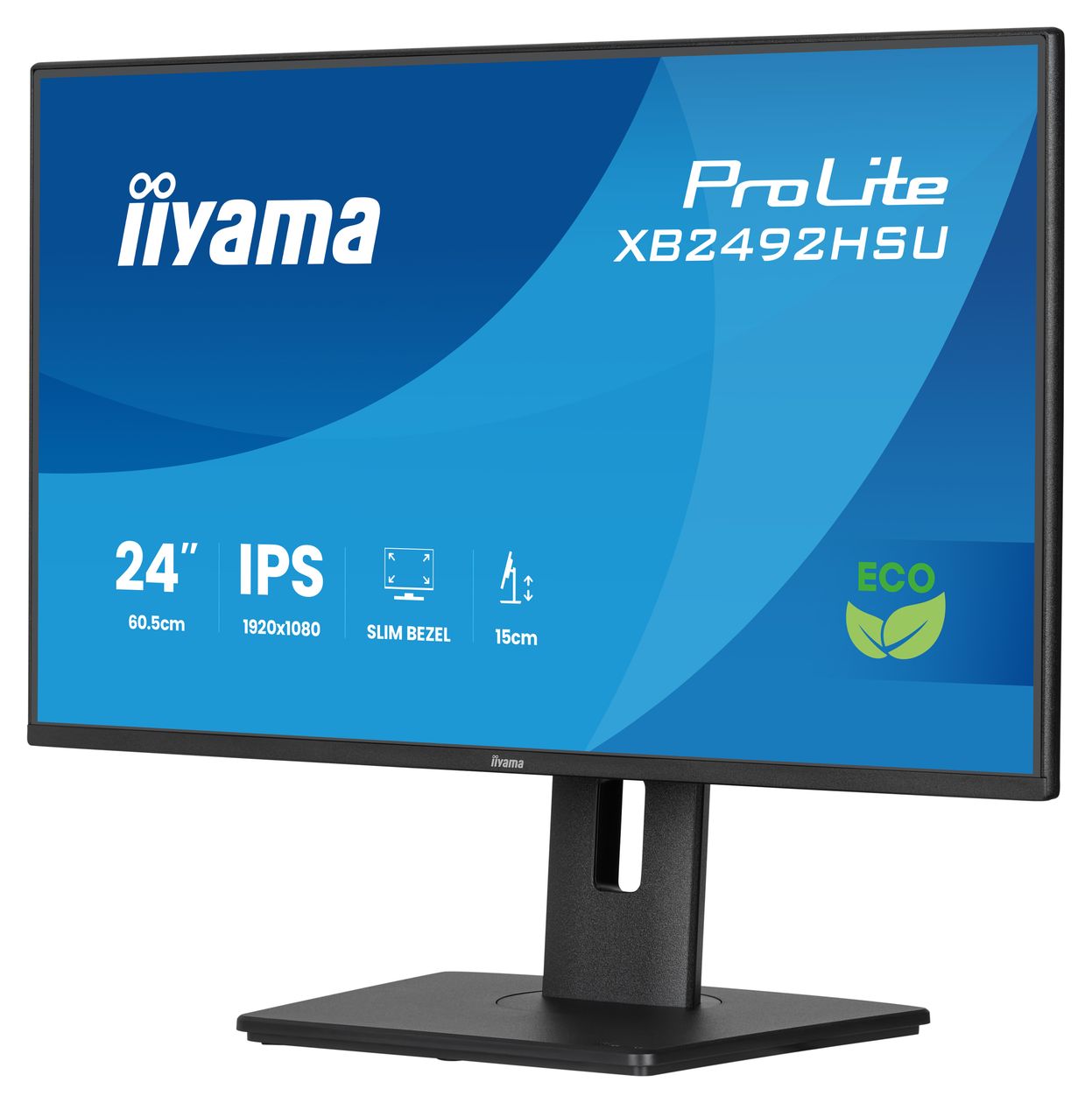 ProLite XB2492HSU-B1 Full HD Monitor 60,5 cm (23.8 Zoll) 16:9 3 ms 300 cd/m²  (Schwarz) 
