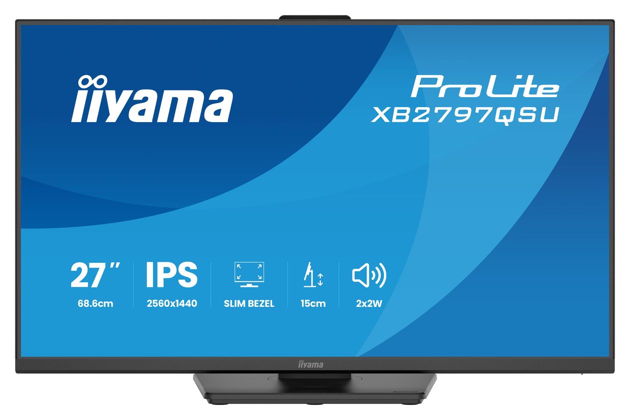 ProLite XB2797QSU-B1 Quad HD Monitor 68,6 cm (27 Zoll) 16:9 1 ms 350 cd/m²  (Schwarz) 