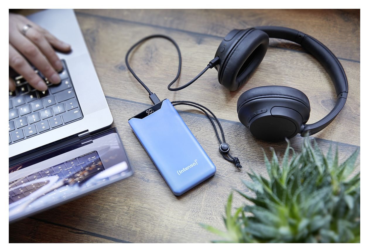 F 10000 mAh Powerbank  (Blau) 