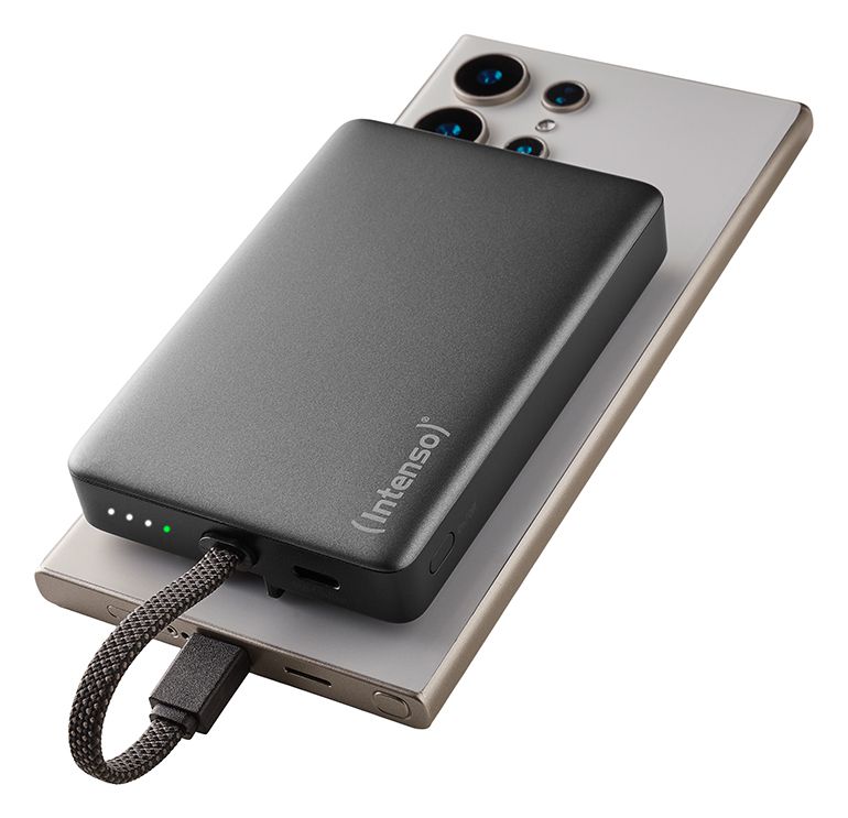 MC10000 10000 mAh Powerbank USB Typ-C  (Schwarz, Grau) 
