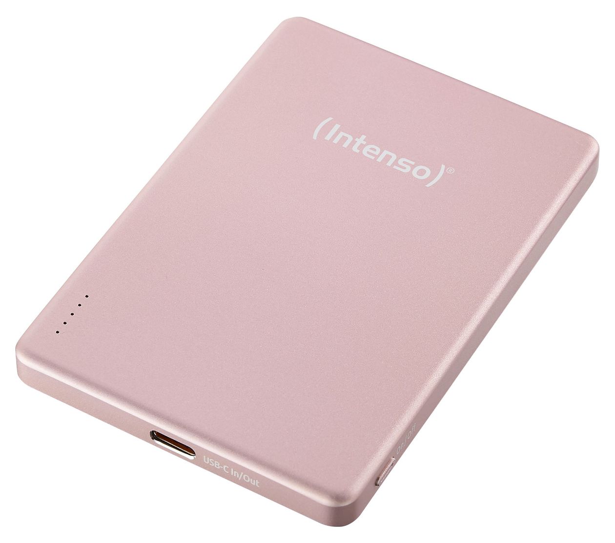MW 5000 mAh Powerbank USB Typ-C Kabelloses Laden  (Rose) 