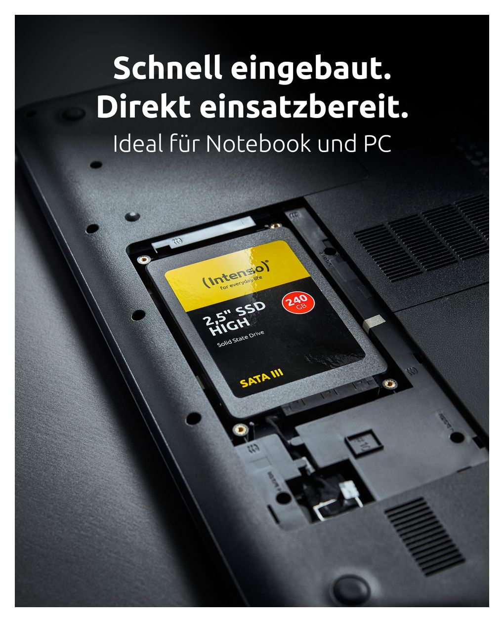 Performance 120 GB SSD Serial ATA III 2.5"  (Schwarz) 
