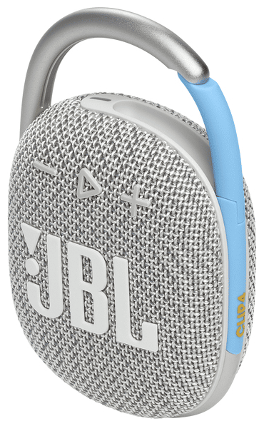 JBL Clip 4 (Blau, Bluetooth expert IP67 Lautsprecher von Weiß) Technomarkt Wasserdicht Eco
