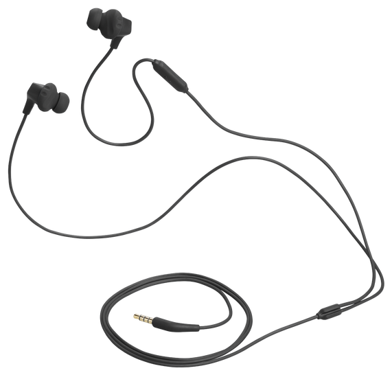 Endurance Run 2 Wired In-Ear Kopfhörer Kabelgebunden IPX5 (Schwarz) 