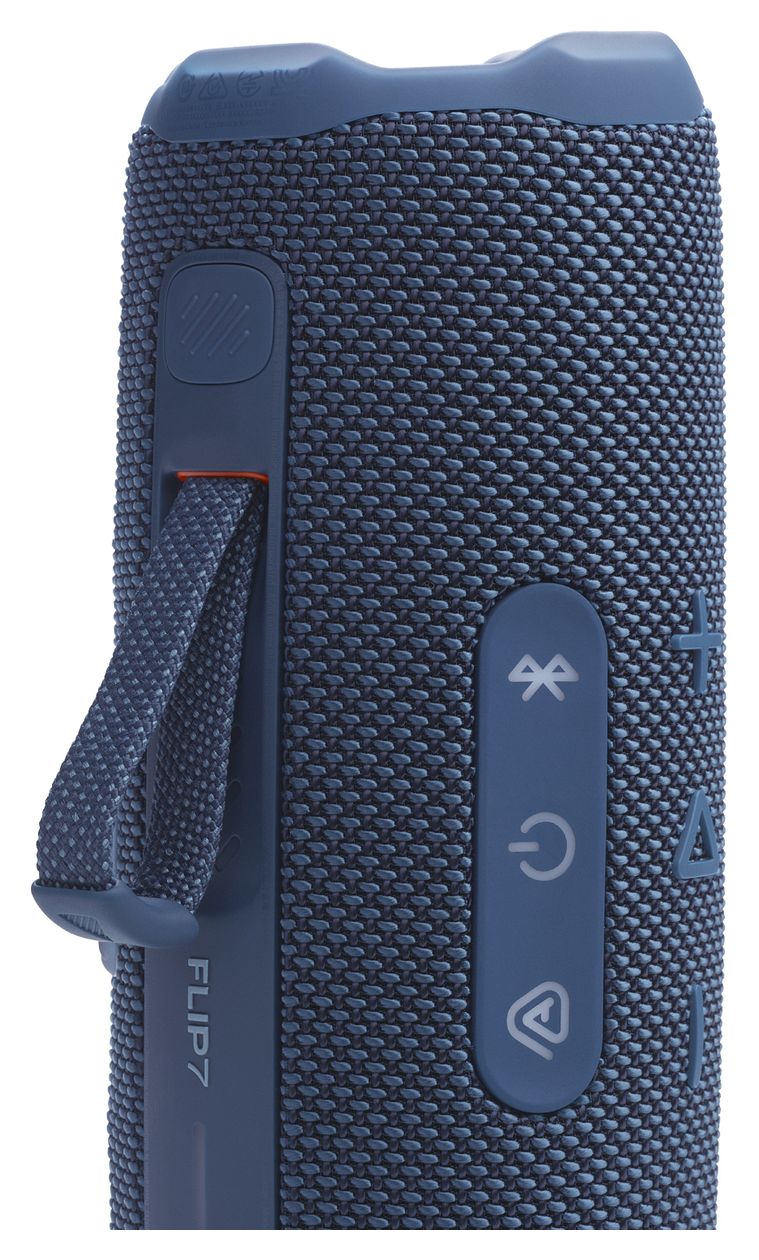 Flip 7 Bluetooth Lautsprecher IP67 Laufzeit bis 14 h  (Blau) 