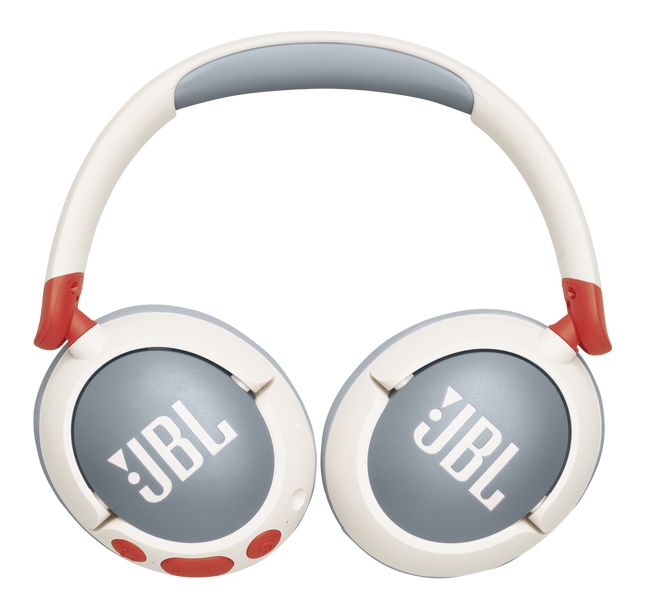 Junior 470NC Over Ear Bluetooth Kopfhörer kabellos USB Typ-C  (Hellgrau, Weiß) 
