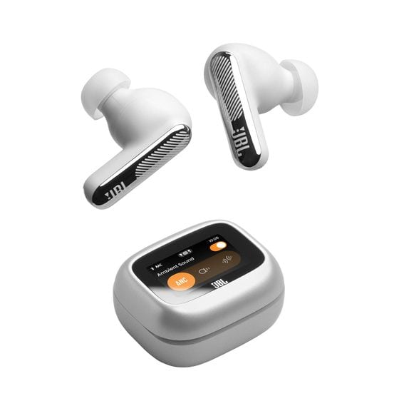 Live Beam 4 In-Ear Bluetooth Kopfhörer kabellos 10 h Laufzeit IP55  (Silber) 