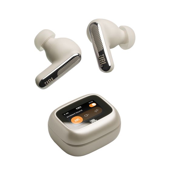 Live Beam 4 In-Ear Bluetooth Kopfhörer kabellos 10 h Laufzeit IP55  (Champagner) 