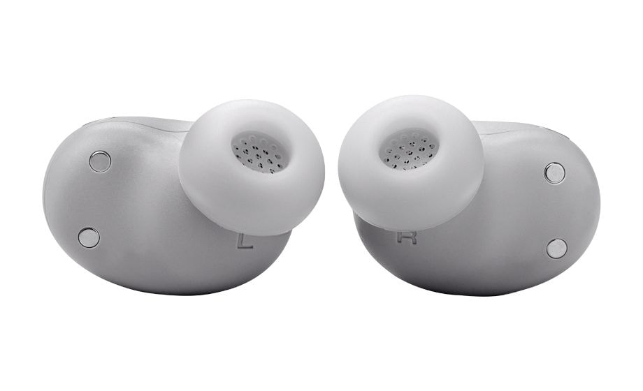 Live Buds 3 In-Ear Bluetooth Kopfhörer kabellos 8 h Laufzeit IP55  (Silber) 