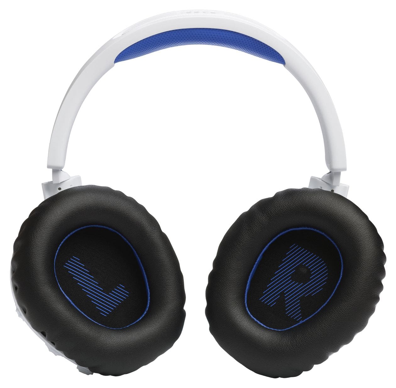 Quantum 360P Over Ear Bluetooth Kopfhörer kabellos 26 h Laufzeit USB Typ-C  (Blau, Weiß) 